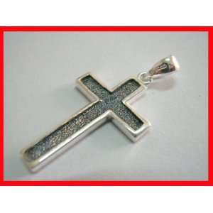  Christian Cross Pendant Solid Sterling Silver 925 