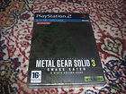 ps2 metal gear solid 3 snake eater  