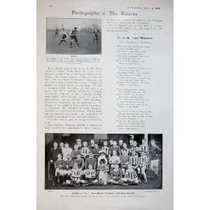  1906 Portrait King Christian Denmark Football Hockey
