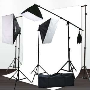   Softbox Photography Video Lighting Kit H9004SB 1012W: Camera & Photo