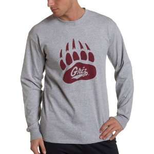  Montana Grizzlies Athletic Oxford Long Sleeve T Shirt 