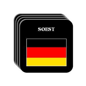  Germany   SOEST Set of 4 Mini Mousepad Coasters 