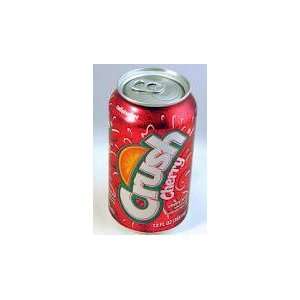 Crush Cherry Soda, 12 oz. Cans (Pack of 12):  Grocery 