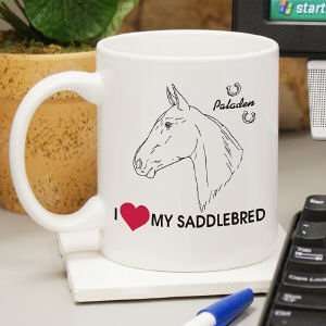  I Love My Horse Coffee Mug: Kitchen & Dining