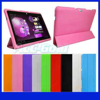 Leather Case Cover Slim Smart Stand For Samsung Galaxy Tab 10.1 GT 