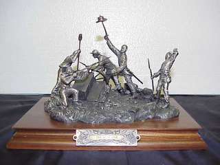CHILMARK THE HIGH TIDE CIVIL WAR PEWTER BY FRANCIS BARNUM RARE AND 