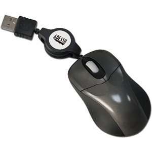  New   Adesso iMouse S1 Mini Retractable Optical Mouse 