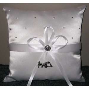 Cinderella Carriage Ring Bearer Pillow:  Home & Kitchen