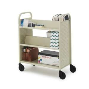 com Voyager Series Book & Utility Truck with Double Sided Upper Shelf 