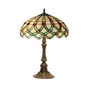  Tiffany style Ribbon Design Table Lamp: Home Improvement