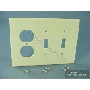 Leviton Light Almond MIDWAY Receptacle Outlet Cover Plate Switch 