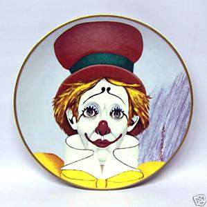 Red Skelton 177 Clown Plate Happy  