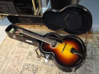   Hole Archtop with Seymour Duncan Charlie Christian Pickup   Sunburst