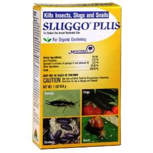  Monterey Sluggo Plus Insect, Slug & Snail Pellets For 