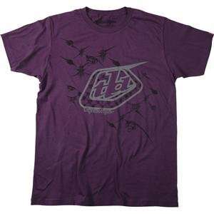   Lee Designs Out of Bounds Slim Fit T Shirt   Large/Purple Automotive
