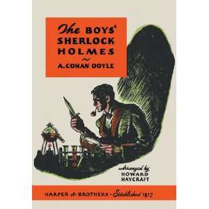   Boys Sherlock Holmes (book cover) 20x30 Poster Paper