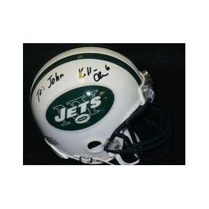  Kellen Clemens Autographed Mini Helmet   Autographed NFL 