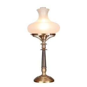  Dale Tiffany Clemy Table Lamp in Antique Brass Finish 