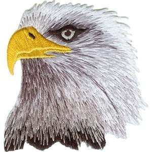  Bald American Eagle Embroidered Iron On Patch CD3540 
