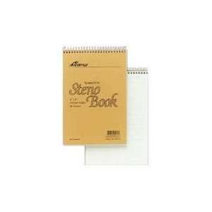  AMP25275   Steno Book, Pitman Ruled, 80 Shts, 6x9, Green 