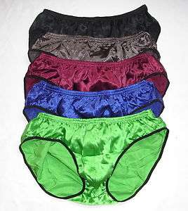 PAIRS Pure Silk Mens Underwear Bikini Briefs Size L (W32 35 