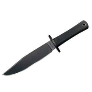 Cold Steel Knives 39LRST Black Recon Scout with Black Checkered Kraton 
