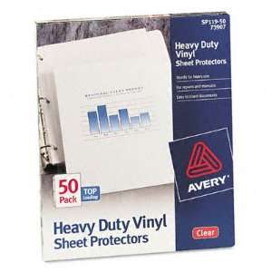  New Top Load Vinyl Sheet Protectors Case Pack 1   508826 