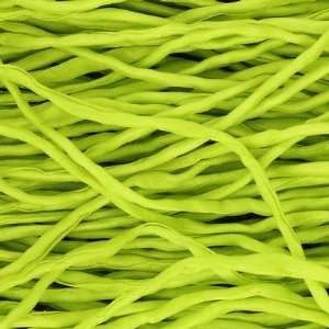  2mm Lime Green Satin Silk String Arts, Crafts & Sewing