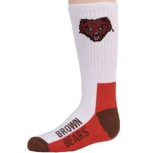    Brown Bears Youth Tri Color Team Logo Tall Socks