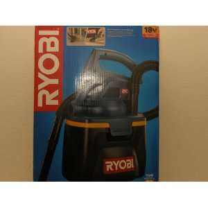 Ryobi One+ 18V Cordless Wet/Dry Canister Vac (Tool Only 