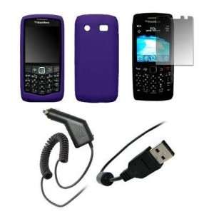  BlackBerry Pearl 9100   Premium Purple Soft Silicone Gel 