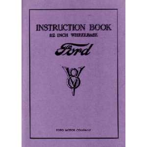  1933 FORD TRUCK Full Line Owners Manual User Guide 