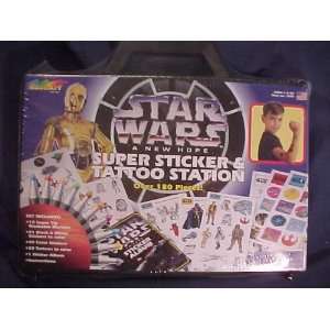    Star Wars A New Hope Super Sticker & Tattoo Station Toys & Games
