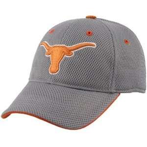  Top of the World Texas Longhorns Gray Elite 1 Fit Hat 