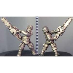   (28mm)   Palin, male child hunter w/ chainsaw Toys & Games