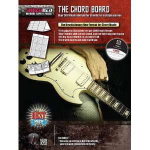    Alfred Shredhed Chord Board for Guitar Poster Musical Instruments