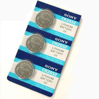 pcs Sony CR 2032 Lithium CR2032 Cell Button Coin Battery for watch 