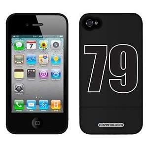  Number 79 on Verizon iPhone 4 Case by Coveroo  Players 