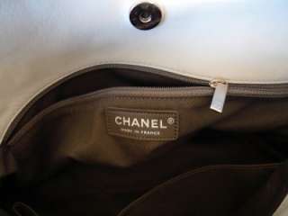 CHANEL Gray Sharpei Chain Around Bag Purse New W Tags  