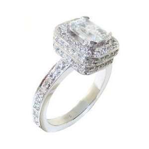 Mastini Bizet Diamond Ring without Center Stone, Engagement, 6.5