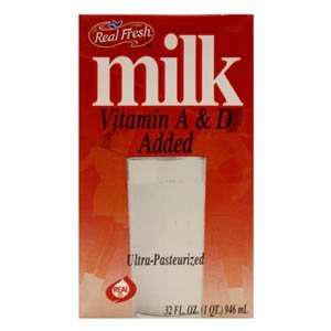 Real Fresh Whole Milk 32 oz 12ct Grocery & Gourmet Food