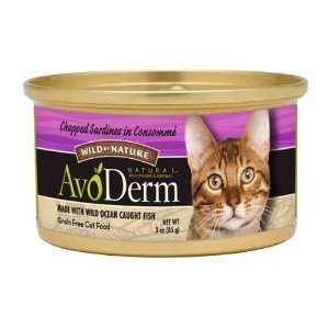   Natural Chopped Sardines/Consomme Cat Food (24x3 OZ): Everything Else