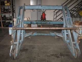 WIRE REEL TAKE UP LIFT (HYDRAULIC), USED  