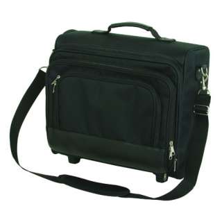 New 17 Premium Rolling Laptop Notebook Bag Briefcase  