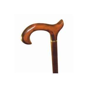  Coopers Of England Burgundy Derby Handle Walking Stick 