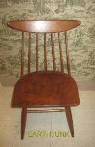 Conant Ball Mid Century Modern Maple Side Desk Chair  