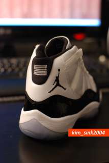 Nike Air Jordan 11 XI Retro 2012 CONCORD US 9 iv white cement black 