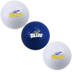  Toledo Rockets Three Pack of Golf Balls