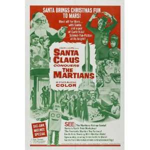  Santa Claus Conquers the Martians Movie Poster (11 x 17 
