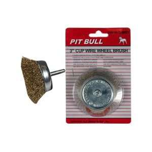  3 x 1/4 Shaft Wire Wheel Cup: Home Improvement